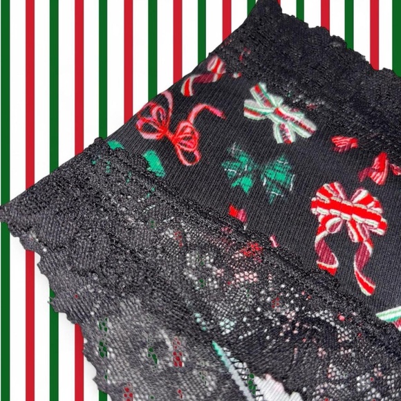 VICTORIA’S SECRET PINK Festive Cheeky Christmas Panties 2024 NWT - Picture 3 of 7